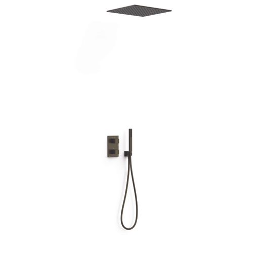 Kit de grifo termostático empotrado de 2 vías Therm‑box para ducha