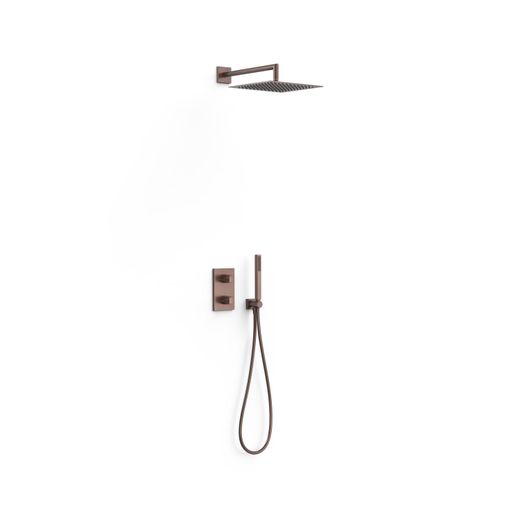 Kit de grifo termostático empotrado de 2 vías Therm‑box para ducha