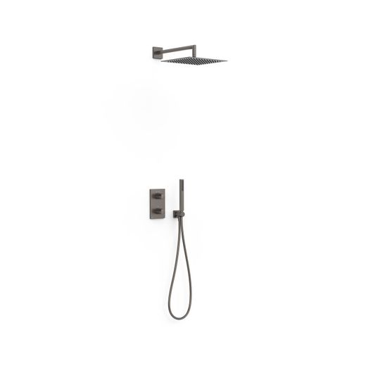 Kit de grifo termostático empotrado de 2 vías Therm‑box para ducha
