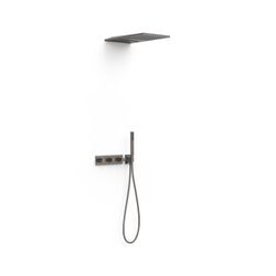 Kit de grifo termostático empotrado de 3 vías B‑system para ducha