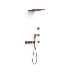 Kit de grifo termostático empotrado de 4 vías B‑system para ducha