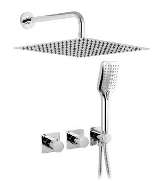 KIT DUCHA HORIZONTAL 2 SALIDAS CARTUCHO PROGRESIVO 35