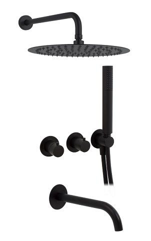 KIT DUCHA HORIZONTAL 3 SALIDAS CARTUCHO PROGRESIVO