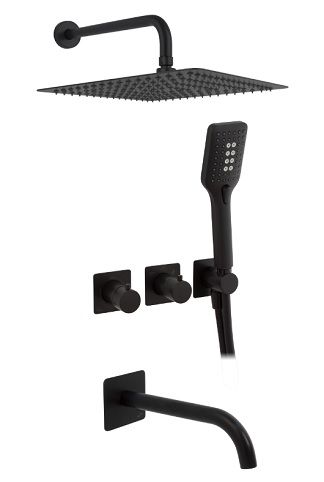 KIT DUCHA HORIZONTAL 3 SALIDAS CARTUCHO PROGRESIVO 35