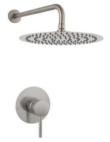 KIT EMPOTRADO DE DUCHA DE UNA SALIDA TERMOSTATICO DECORADO