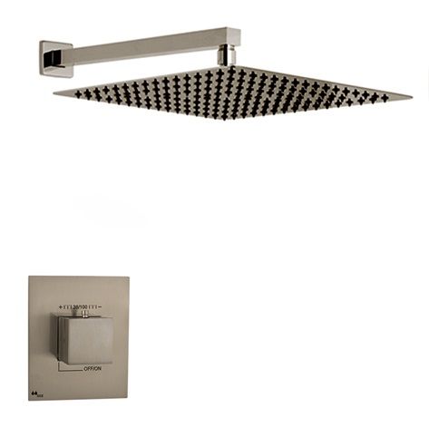 KIT EMPOTRADO DE DUCHA DE UNA SALIDA TERMOSTATICO