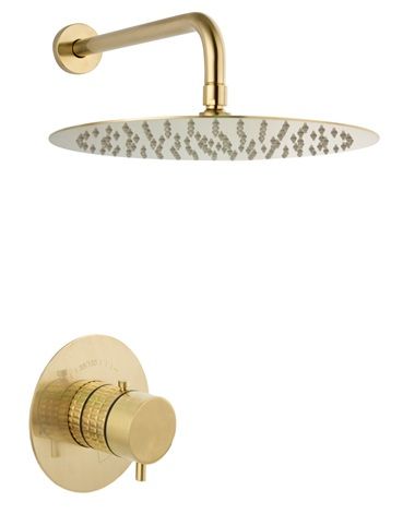 KIT EMPOTRADO DE DUCHA DE UNA SALIDA TERMOSTATICO