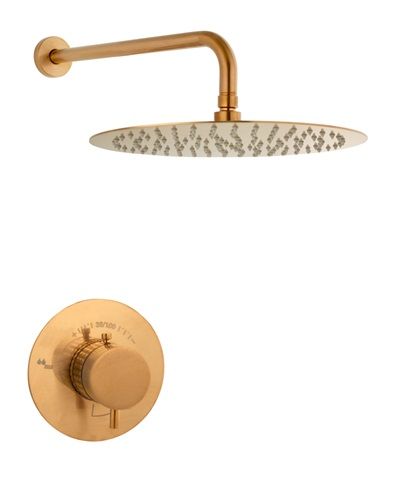 KIT EMPOTRADO DE DUCHA DE UNA SALIDA TERMOSTATICO