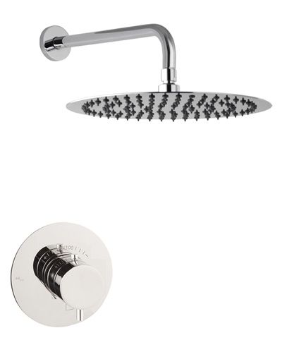 KIT EMPOTRADO DE DUCHA DE UNA SALIDA TERMOSTATICO