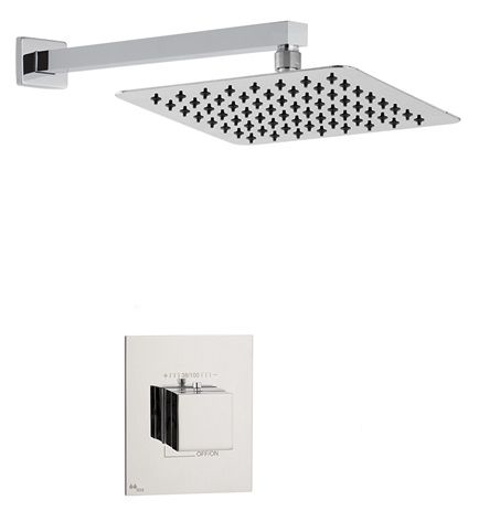 KIT EMPOTRADO DE DUCHA DE UNA SALIDA TERMOSTATICO