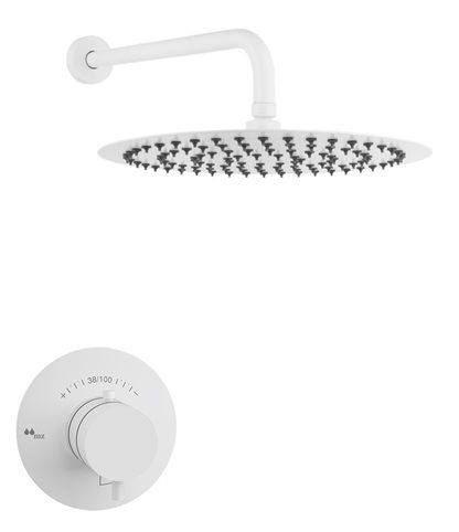 KIT EMPOTRADO DE DUCHA DE UNA SALIDA TERMOSTATICO