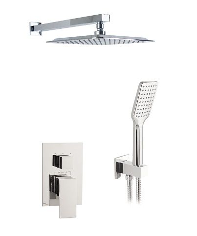 KIT EMPOTRADO DUCHA 2 SALIDAS CON MONOMANDO
