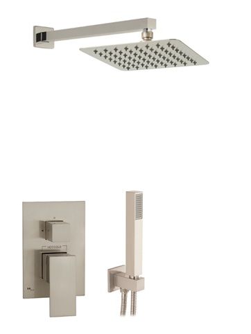 KIT EMPOTRADO DUCHA 2 SALIDAS CON MONOMANDO