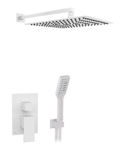 KIT EMPOTRADO DUCHA 2 SALIDAS CON MONOMANDO