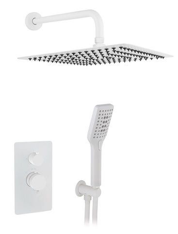 KIT EMPOTRADO DUCHA 2 SALIDAS TERMOSTATICO