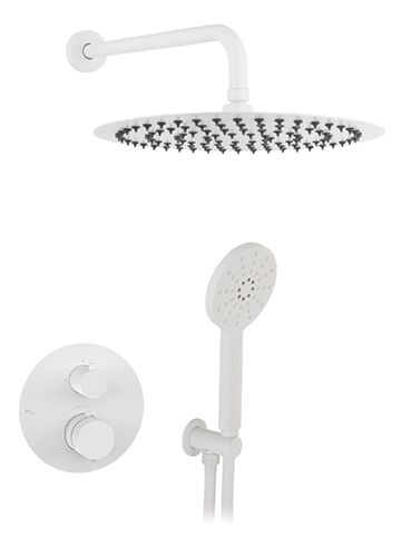 KIT EMPOTRADO DUCHA 2 SALIDAS TERMOSTATICO