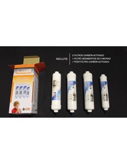 Kit filtros Bonaqua (4 unidades)