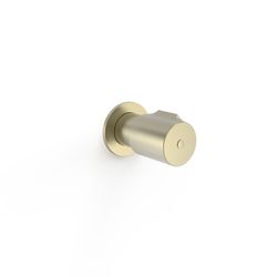 Llave de paso empotrada. Conexión a rosca hembra: 1/2".