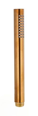 MANGO DUCHA MINIMALISTA COBRE CEPILLADO