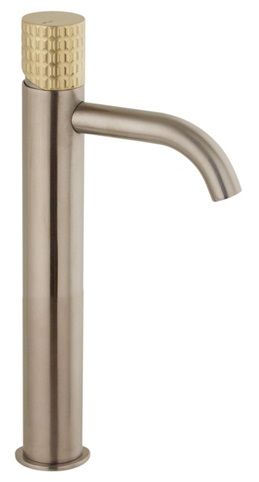 MONOMANDO DE LAVABO ALTO 28CM CON CAÑO DE 10CM CARTUCHO CERAMICO