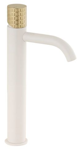 MONOMANDO DE LAVABO ALTO 28CM CON CAÑO DE 10CM CARTUCHO CERAMICO