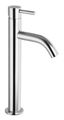 MONOMANDO LAVABO ALTO 28CM CAÑO 10CM CARTUCHO CERAMICO