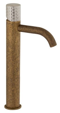 MONOMANDO DE LAVABO ALTO 28CM CON CAÑO DE 10CM