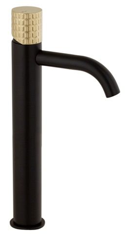 MONOMANDO DE LAVABO ALTO 28CM CON CAÑO DE 10CM CARTUCHO CERAMICO