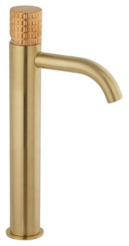 MONOMANDO DE LAVABO ALTO 28CM CON CAÑO DE 10 CM