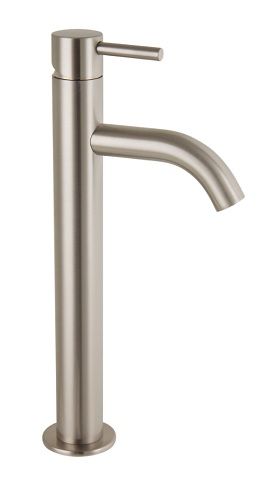 MONOMANDO LAVABO ALTO 28CM CAÑO 10CM CARTUCHO CERAMICO