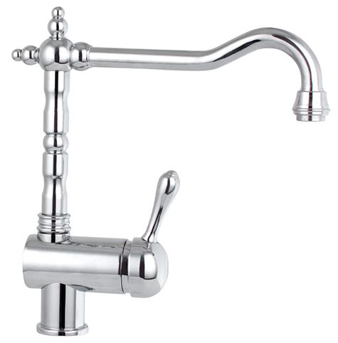 MONOMANDO FREGADERO CAÑO TUBO 26 CARTUCHO CERAMICO