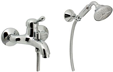 MONOMANDO BAÑO-DUCHA 150 MM. CARTUCHO CERAMICO