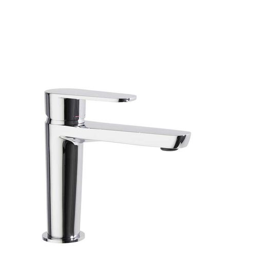 Monomando de lavabo, con apertura en frío, cromado, modelo Alexia