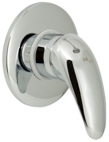 MONOMANDO DE DUCHA DE EMPOTRAR DE 1/2" CARTUCHO CERÁMICO