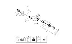 Monomando ducha Eurosmart 2021 cromo Grohe