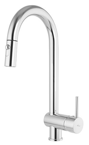 MONOMANDO FREGADERO DUCHA EXTRAIBLE ALTO CARTUCHO CERAMICO