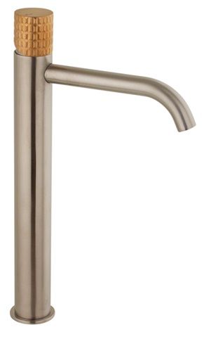 MONOMANDO DE LAVABO ALTO 33CM CON CARTUCHO CERAMICO