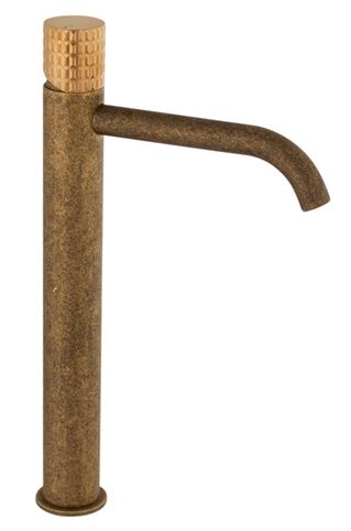 MONOMANDO DE LAVABO ALTO 33CM CON CARTUCHO CERAMICO