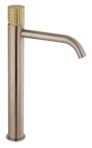 MONOMANDO DE LAVABO ALTO 33CM CON CARTUCHO CERAMICO