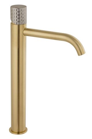 MONOMANDO DE LAVABO ALTO 33CM CON CARTUCHO CERAMICO