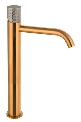 MONOMANDO DE LAVABO ALTO 33CM CON CARTUCHO CERAMICO