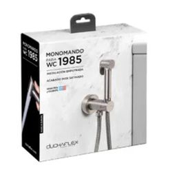 Monomando para wc inox satinado
