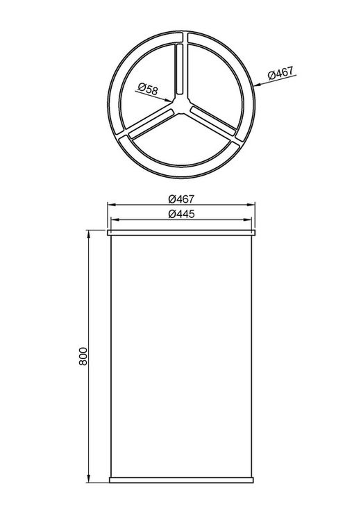 Papelera de exterior
