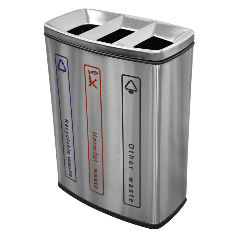 Papelera reciclaje 3*30 lts — Suministros online SUMICK, S.L.
