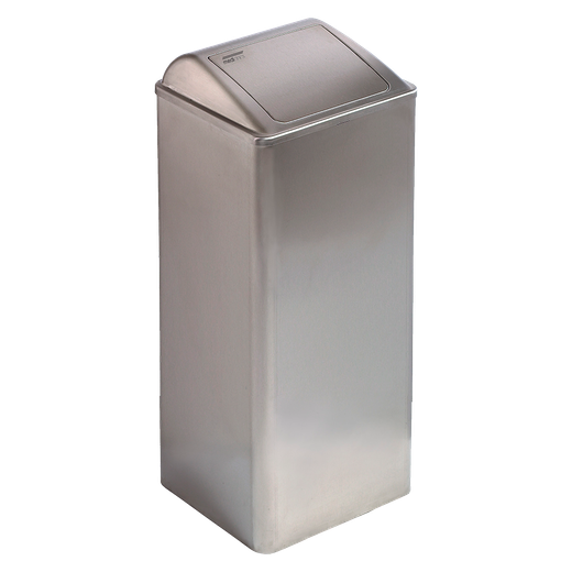 Papelera con tapa autoretorno de 65L