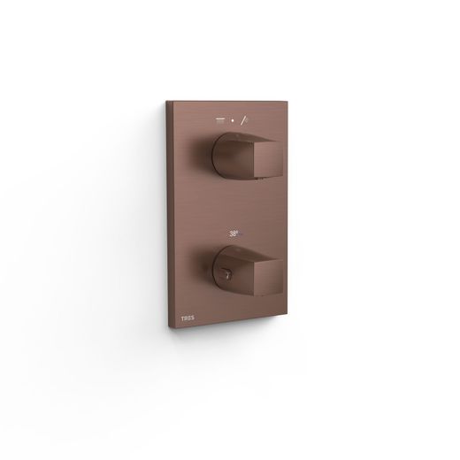 Pieza vista para caja empotrada de 2 vías Therm‑box