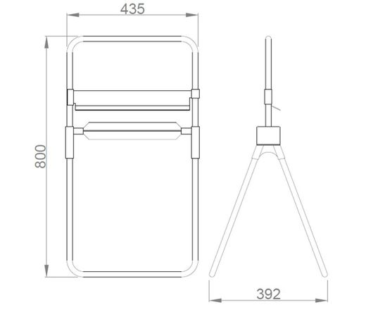 Portabobinas industrial suelo