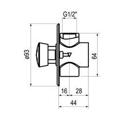 Presto 27 embellecedor plano