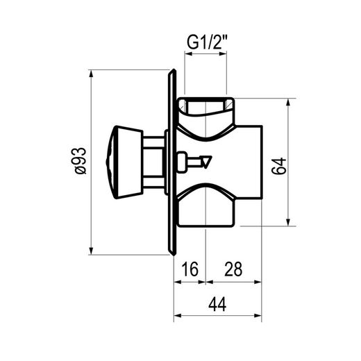 Presto 27 embellecedor plano