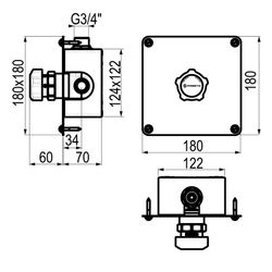 Presto Alpa 80 empotrada